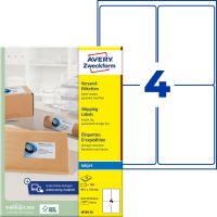 Avery Zweckform J8169-25 nyomtatható öntapadós csomag címke tintasugaras nyomtatóhoz