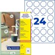 Avery Zweckform L3415-100 kör alakú nyomtatható öntapadós etikett címke