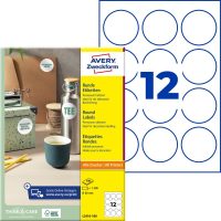 Avery Zweckform L3416-100 kör alakú nyomtatható öntapadós etikett címke