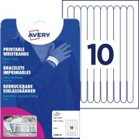 Avery Zweckform L4000-10 nyomtatható öntapadós vízálló karszalag