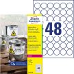 Avery Zweckform L4716-20 nyomtatható öntapadós időjárásálló etikett címke