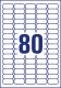 Avery Zweckform L4732REV-100 nyomtatható öntapadós visszaszedhető etikett címke