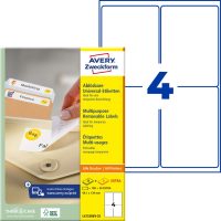 Avery Zweckform L4733REV-25 nyomtatható öntapadós visszaszedhető etikett címke