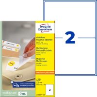 Avery Zweckform L4734REV-100 nyomtatható öntapadós visszaszedhető etikett címke
