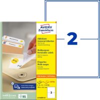 Avery Zweckform L4734REV-25 nyomtatható öntapadós visszaszedhető etikett címke