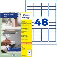 Avery Zweckform L4736REV-10 nyomtatható öntapadós visszaszedhető etikett címke
