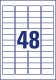 Avery Zweckform L4736REV-10 nyomtatható öntapadós visszaszedhető etikett címke
