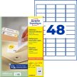 Avery Zweckform L4736REV-25 nyomtatható öntapadós visszaszedhető etikett címke Avery Zweckform L4736REV-25 nyomtatható öntapadós visszaszedhető etikett címke