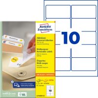 Avery Zweckform L4744REV-25 nyomtatható öntapadós visszaszedhető etikett címke