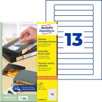 Avery Zweckform L4746REV-25 nyomtatható öntapadós visszaszedhető etikett címke