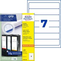 Avery Zweckform L4760-100 nyomtatható öntapadós iratrendező címke