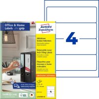 Avery Zweckform L4761REV-10 nyomtatható öntapadós iratrendező címke