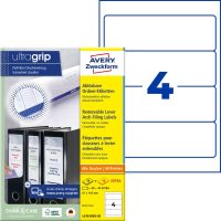 Avery Zweckform L4761REV-20 nyomtatható öntapadós iratrendező címke