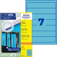 Avery Zweckform L4763-20 nyomtatható öntapadós iratrendező címke