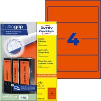 Avery Zweckform L4766-100 nyomtatható öntapadós iratrendező címke