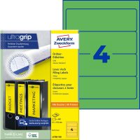 Avery Zweckform L4768-100 nyomtatható öntapadós iratrendező címke