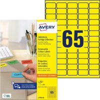 Avery Zweckform L4793-20 nyomtatható öntapadós visszaszedhető színes etikett címke