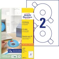 Avery Zweckform L6015-25 ClassicSize nyomtatható öntapadós CD címke