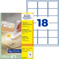 Avery Zweckform L6025REV-25 nyomtatható öntapadós visszaszedhető etikett címke