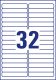 Avery Zweckform L6031REV-25 nyomtatható öntapadós visszaszedhető etikett címke
