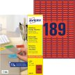 Avery Zweckform L6036-20 nyomtatható öntapadós visszaszedhető színes etikett címke Avery Zweckform L6036-20 nyomtatható öntapadós visszaszedhető színes etikett címke