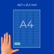 Avery Zweckform L6039-20 nyomtatható öntapadós visszaszedhető színes etikett címke Avery Zweckform L6039-20 nyomtatható öntapadós visszaszedhető színes etikett címke