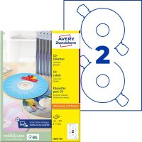 Avery Zweckform L6043-100 ClassicSize nyomtatható öntapadós CD címke