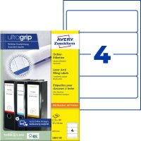 Avery Zweckform L6061-100 nyomtatható öntapadós iratrendező címke