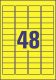 Avery Zweckform L6103-20 nyomtatható öntapadós időjárásálló etikett címke