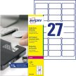Avery Zweckform L6114-20 nyomtatható öntapadós biztonsági etikett címke