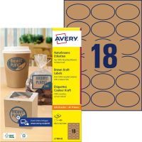 Avery Zweckform L7103-25 nyomtatható újrahasznosított öntapadós termék címke