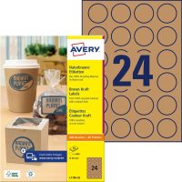 Avery Zweckform L7105-25 nyomtatható újrahasznosított öntapadós termék címke