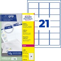 Avery Zweckform L7160-100 nyomtatható öntapadós címzés címke