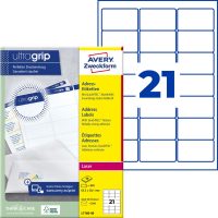 Avery Zweckform L7160-40 nyomtatható öntapadós címzés címke