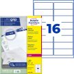 Avery Zweckform L7162-100 nyomtatható öntapadós címzés címke