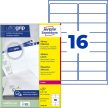 Avery Zweckform L7162-40 nyomtatható öntapadós címzés címke