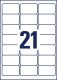 Avery Zweckform L7560-25 nyomtatható öntapadós átlátszó címzés címke