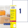 Avery Zweckform L7567-25 nyomtatható öntapadós átlátszó csomag címke