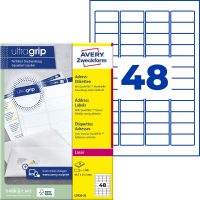 Avery Zweckform L7636-25 nyomtatható öntapadós címzés címke
