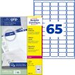 Avery Zweckform L7651-25 nyomtatható öntapadós címzés címke Avery Zweckform L7651-25 nyomtatható öntapadós címzés címke