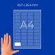Avery Zweckform L7654-100 nyomtatható öntapadós mini rendszerező címke Avery Zweckform L7654-100 nyomtatható öntapadós mini rendszerező címke