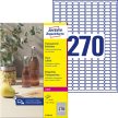 Avery Zweckform L7785-25 nyomtatható öntapadós víztiszta átlátszó termék címke