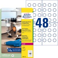 Avery Zweckform L7805-10 nyomtatható öntapadós biztonsági felülvizsgálati címke