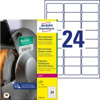 Avery Zweckform L7912-10 nyomtatható öntapadós ultra ellenálló etikett címke
