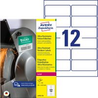 Avery Zweckform L7913-10 nyomtatható öntapadós ultra ellenálló etikett címke