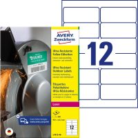 Avery Zweckform L7913-40 nyomtatható öntapadós ultra ellenálló etikett címke