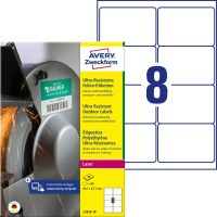 Avery Zweckform L7914-10 nyomtatható öntapadós ultra ellenálló etikett címke