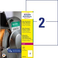 Avery Zweckform L7916-40 nyomtatható öntapadós ultra ellenálló etikett címke