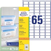 Avery Zweckform L7971-25 nyomtatható öntapadós etikett címke fagyasztott termékekre