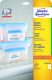 Avery Zweckform L7972-25 nyomtatható öntapadós etikett címke fagyasztott termékekre